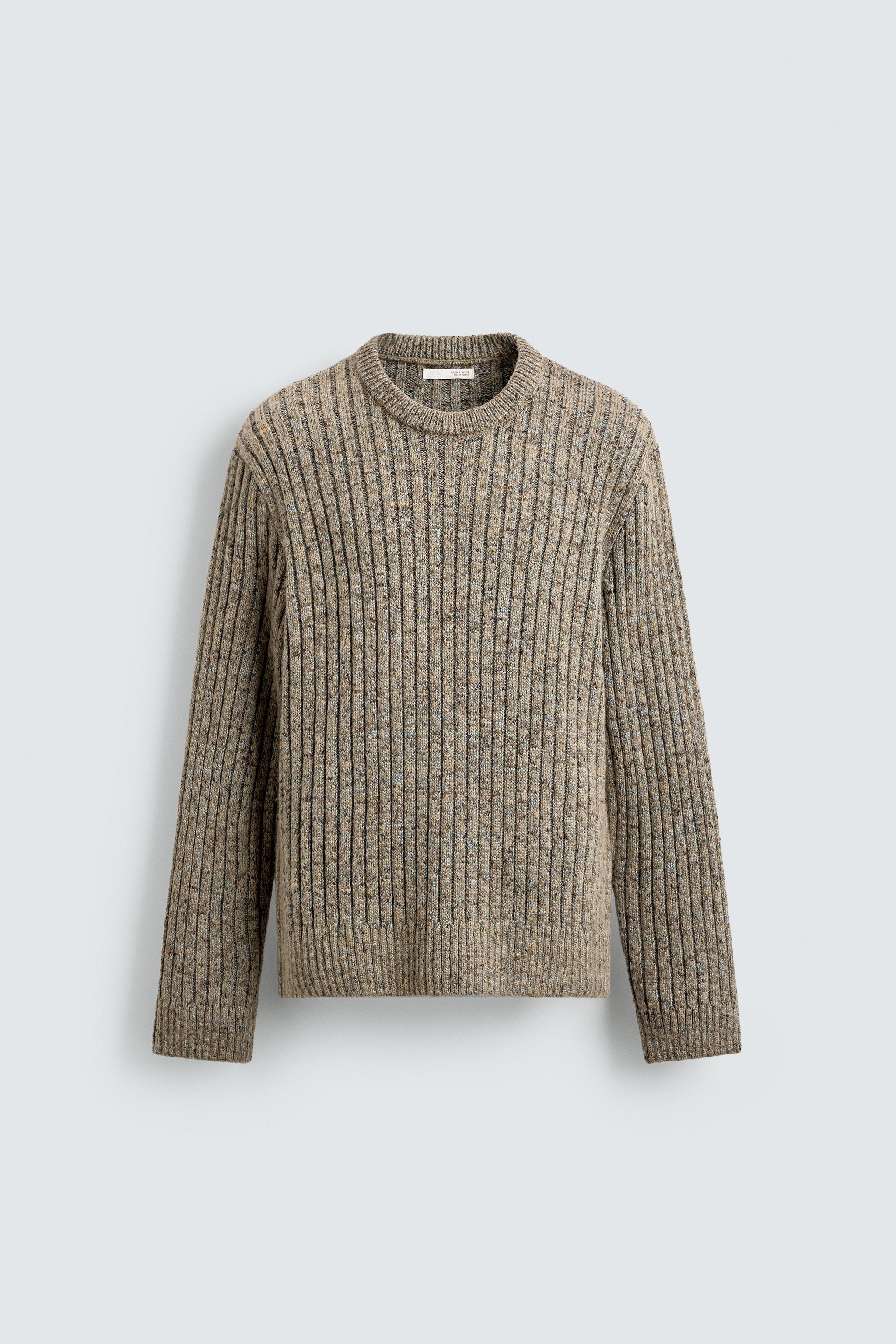 RIBBED TEXTURED JUMPER
